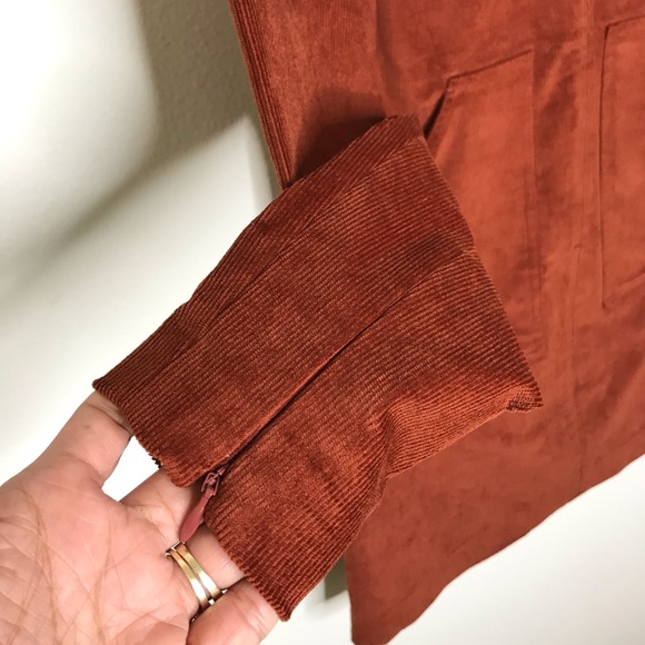 NWT Frye Melissa Corduroy Dress - Long Sleeve - Picture 5 of 8